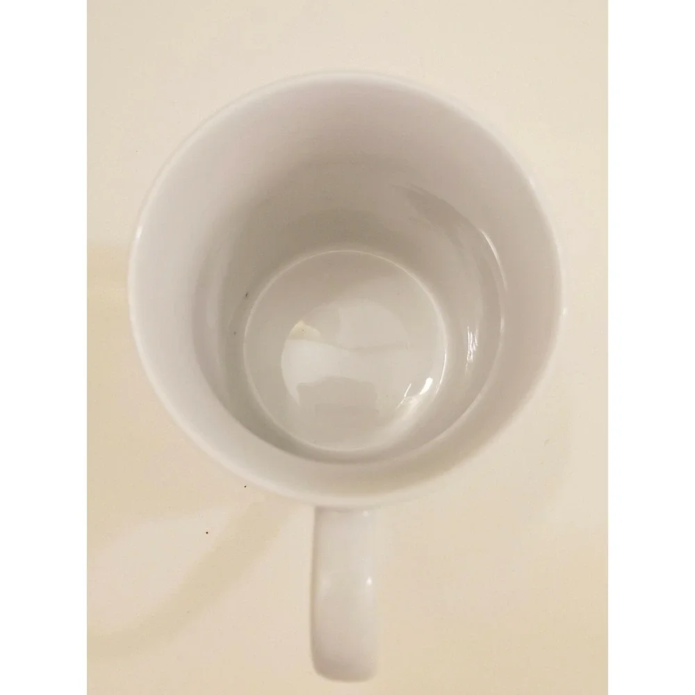 Starbucks 2013 Holiday Mug Coffee Hot Chocolate Cup White Gold Christmas Trees